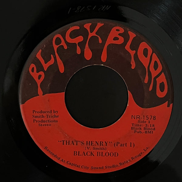 Black Blood – That's Henry