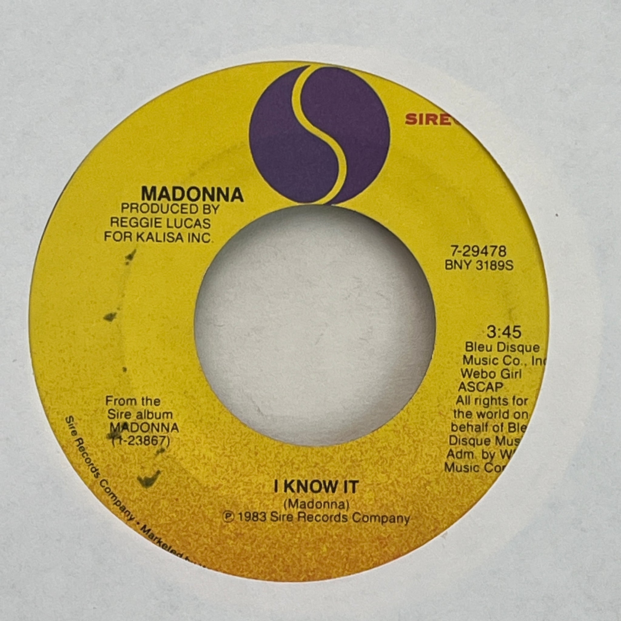 Madonna – Holiday / I Know It