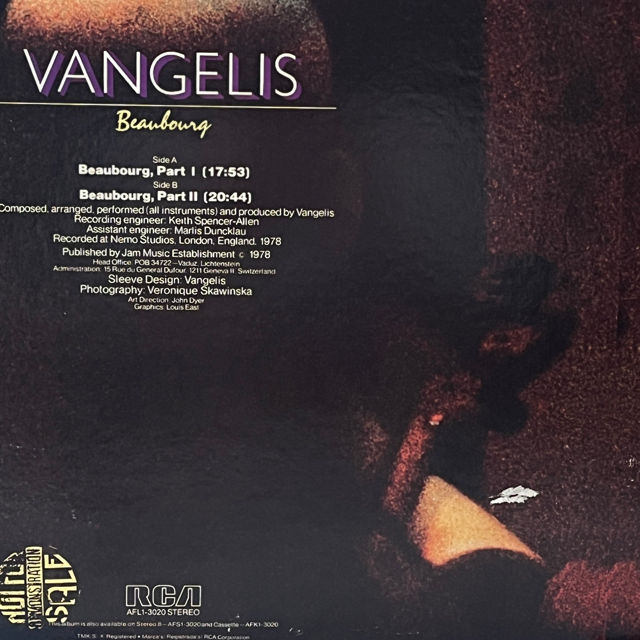 Vangelis – Beaubourg