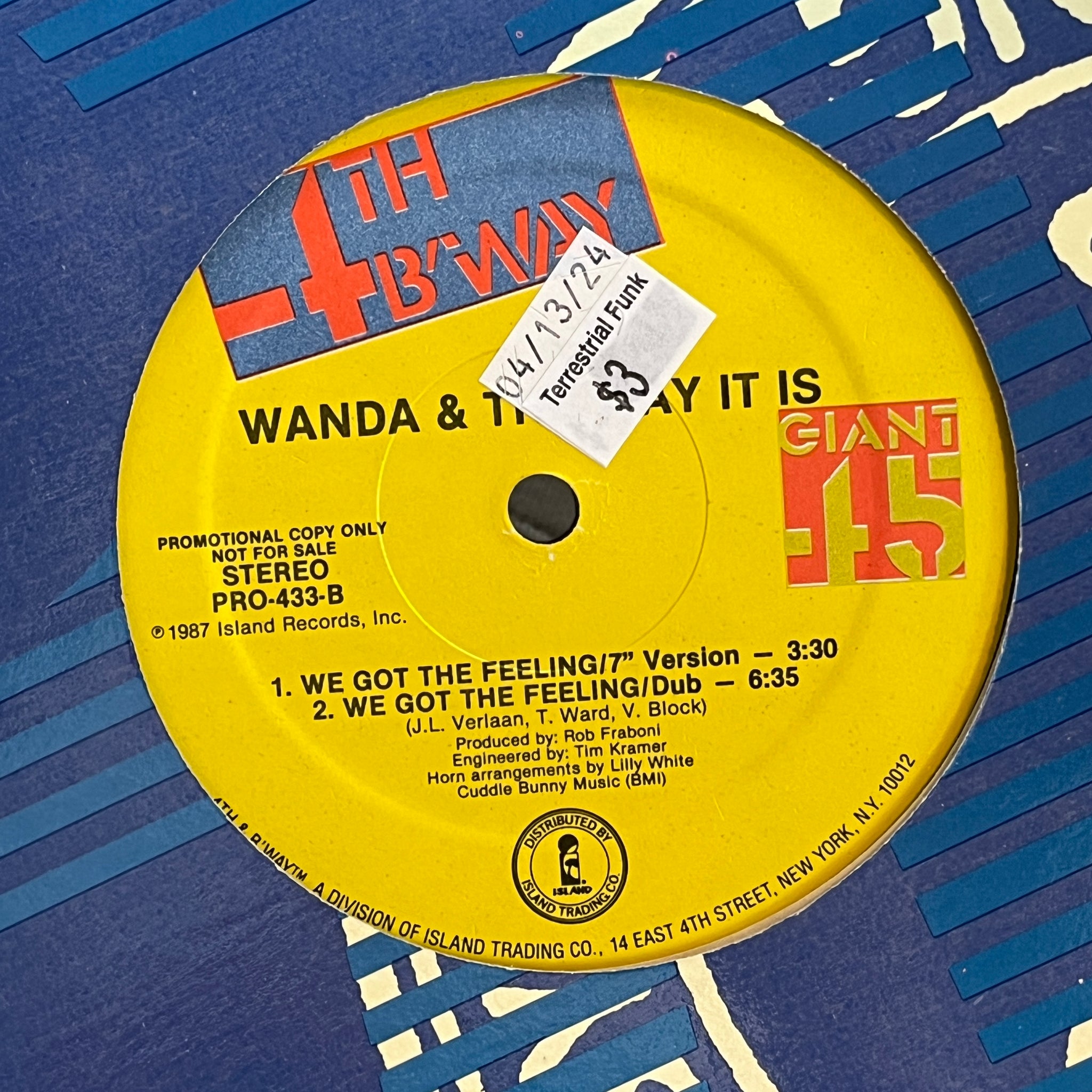 Wanda & The Way It Is – We Got The Feeling