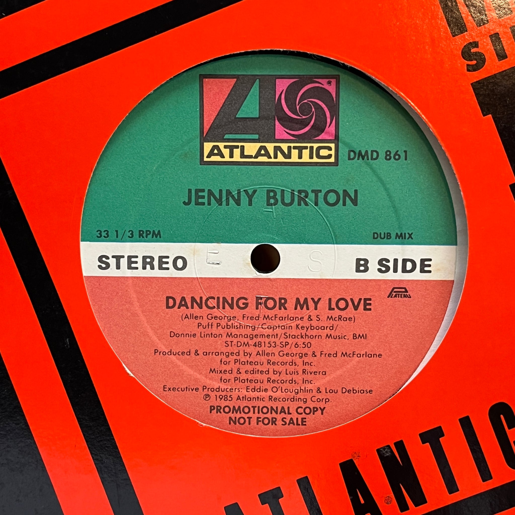 Jenny Burton – Dancing For My Love