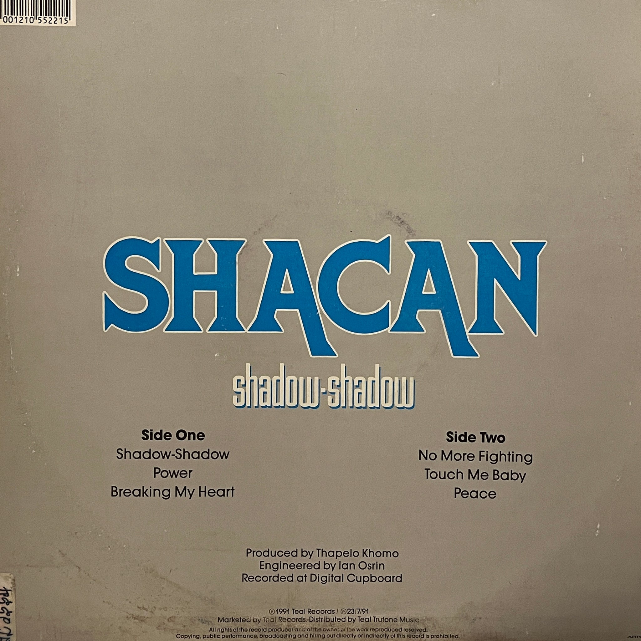 Shacan ‎– Shadow Shadow