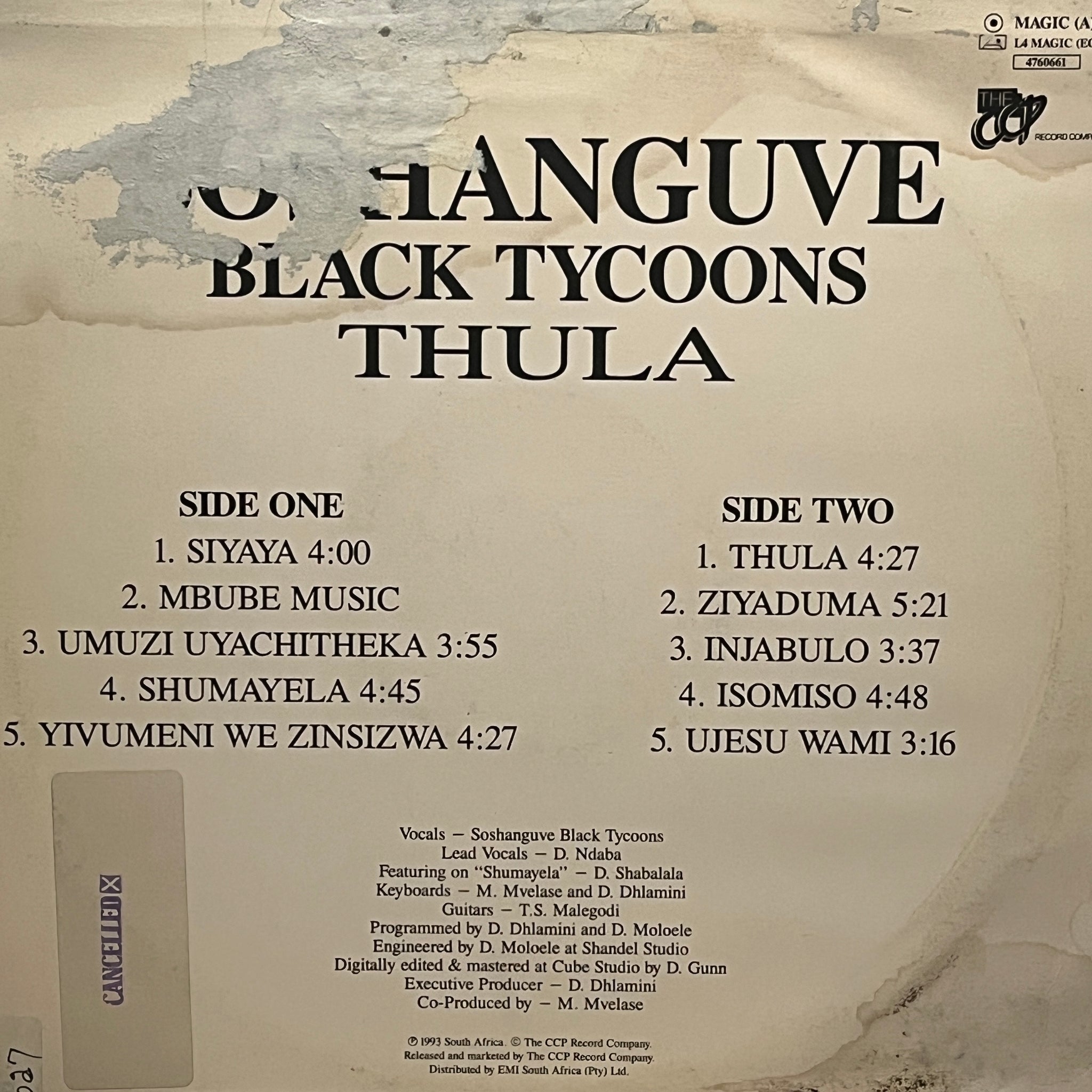 Soshanguve Black Tycoons - Thula