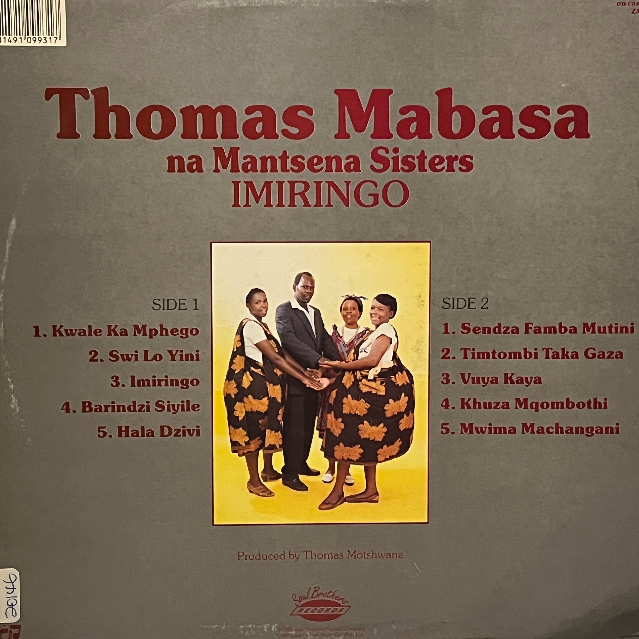 Thomas Mabasa Na Mantsena Sisters - Imiringo