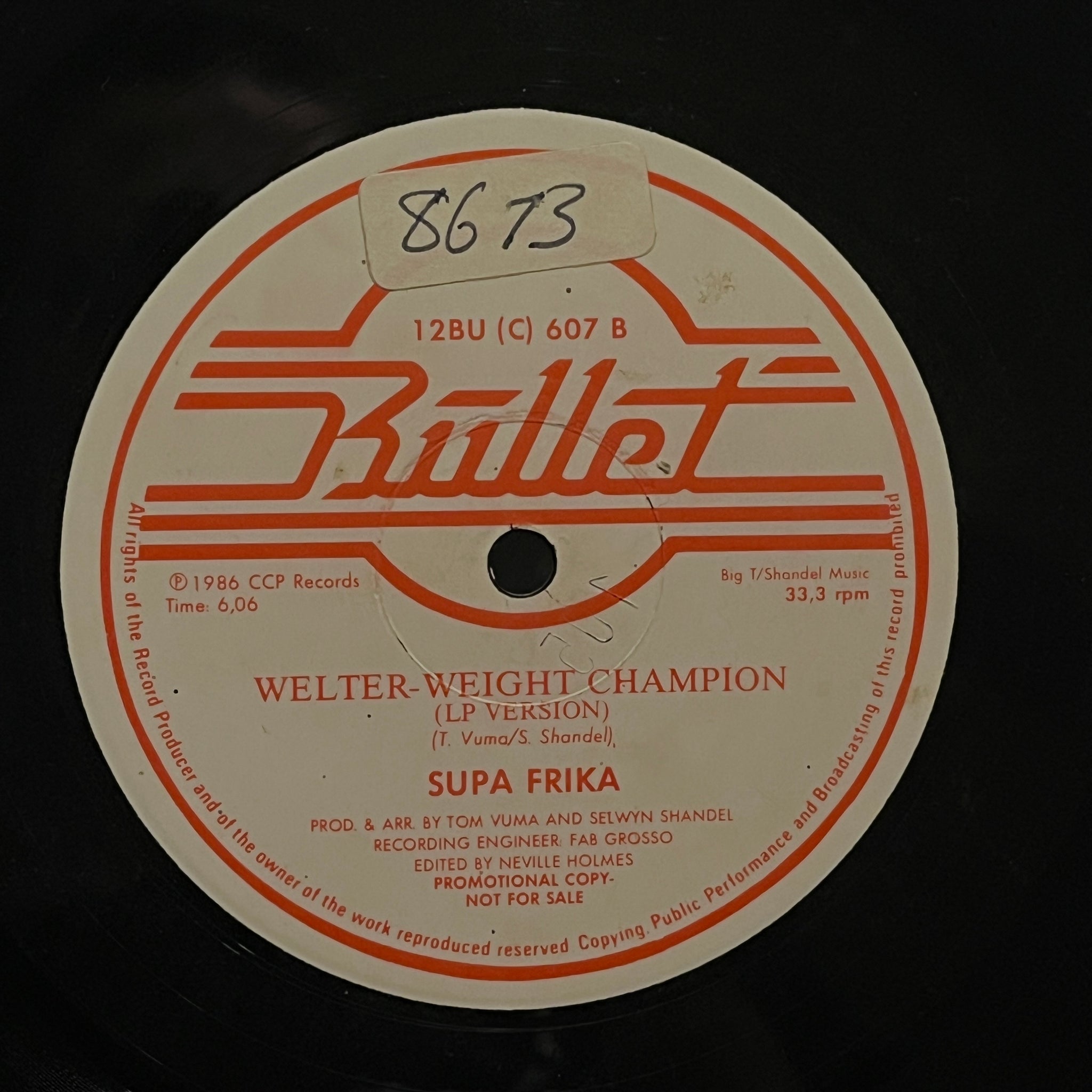 Supa Frika – Welter Weight Champion