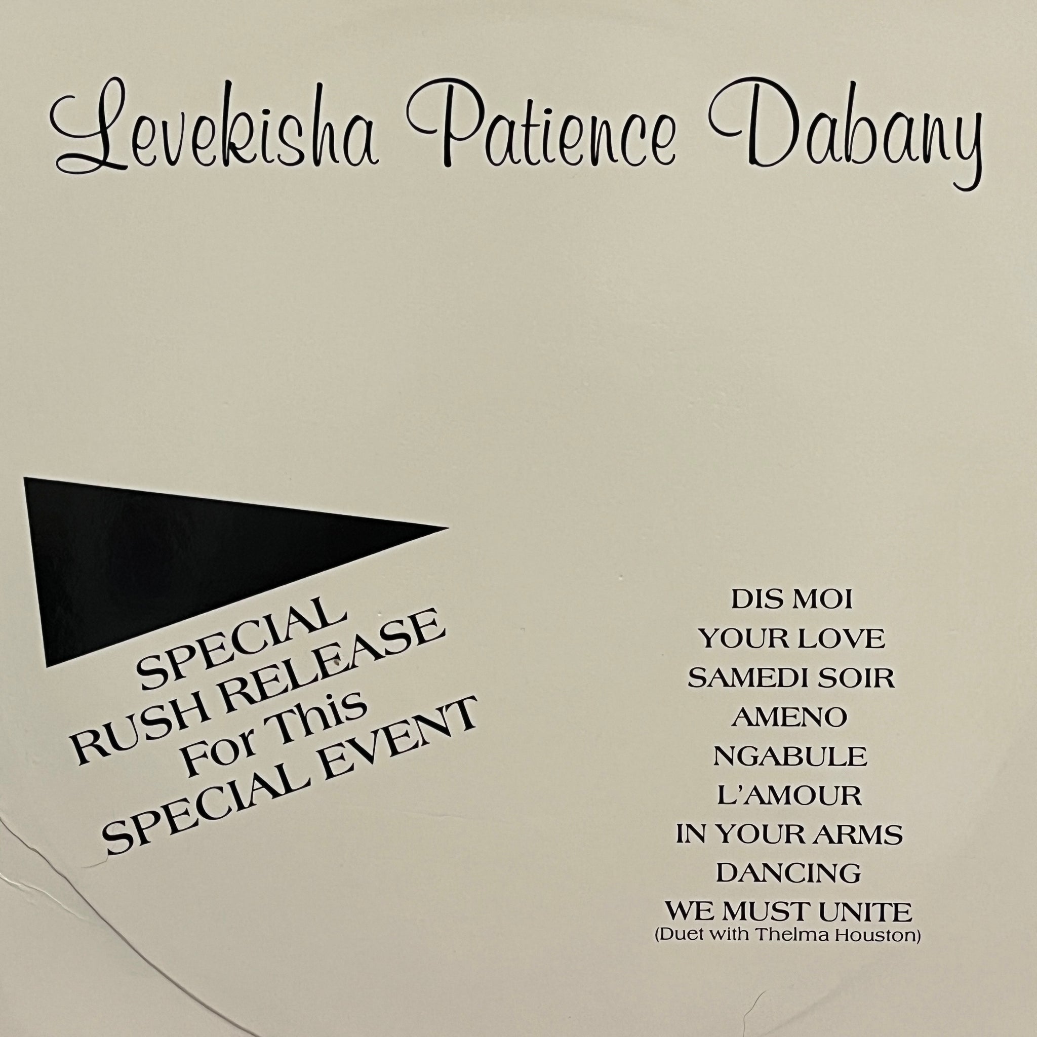 Levekisha Patience Dabany - Patience Dabany