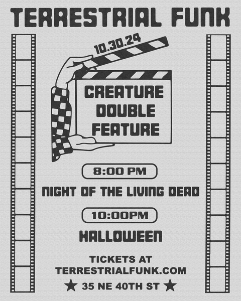 Ticket • Creature Double Feature • 10/30