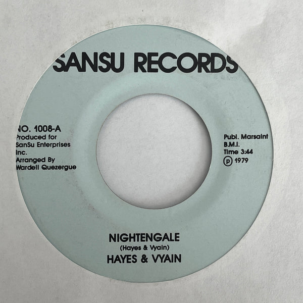 Hayes & Vyain ‎– Nightengale