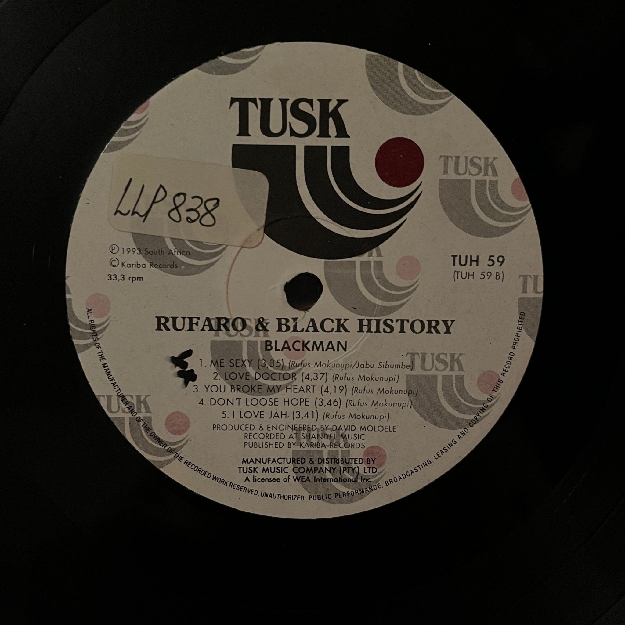 Rufaro & Black History - BLACKMAN