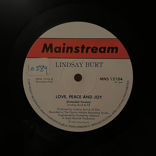 Lindsay Burt – Love, Peace, and Joy