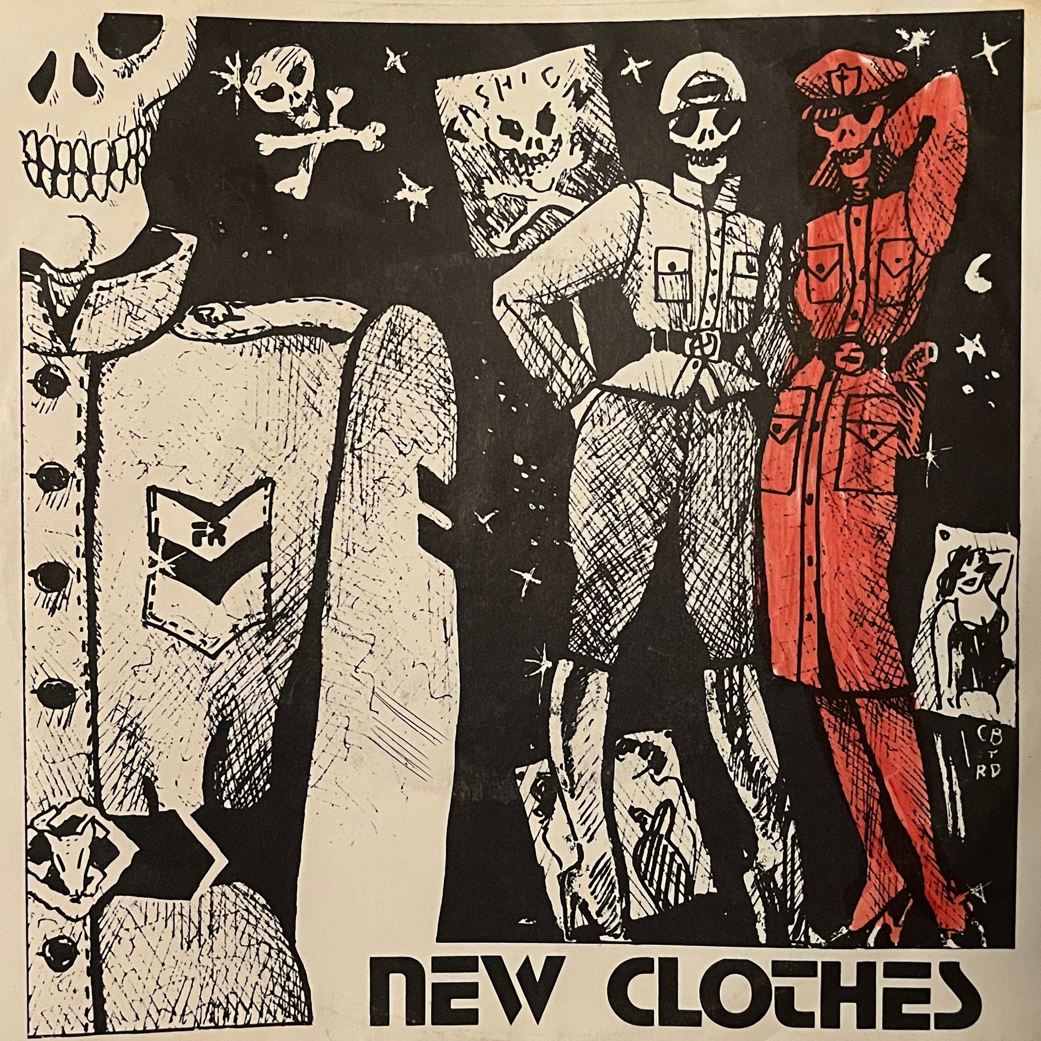 Marty Gras & The Flamingo Lightning Orchestra – New Clothes 7"