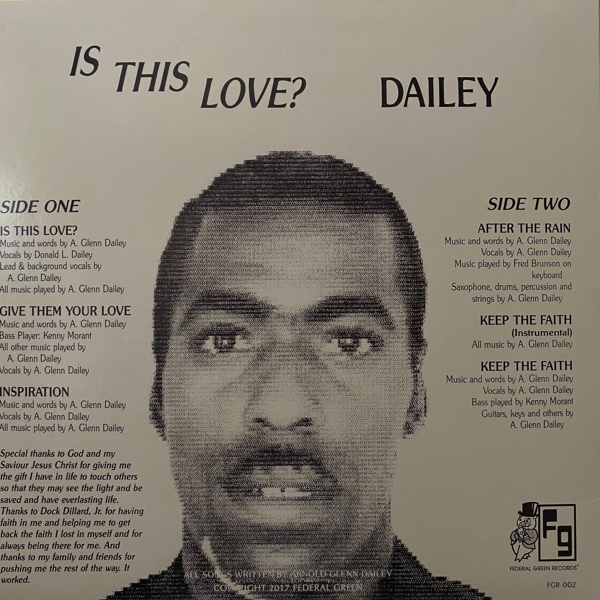 Dailey ‎– Is This Love?