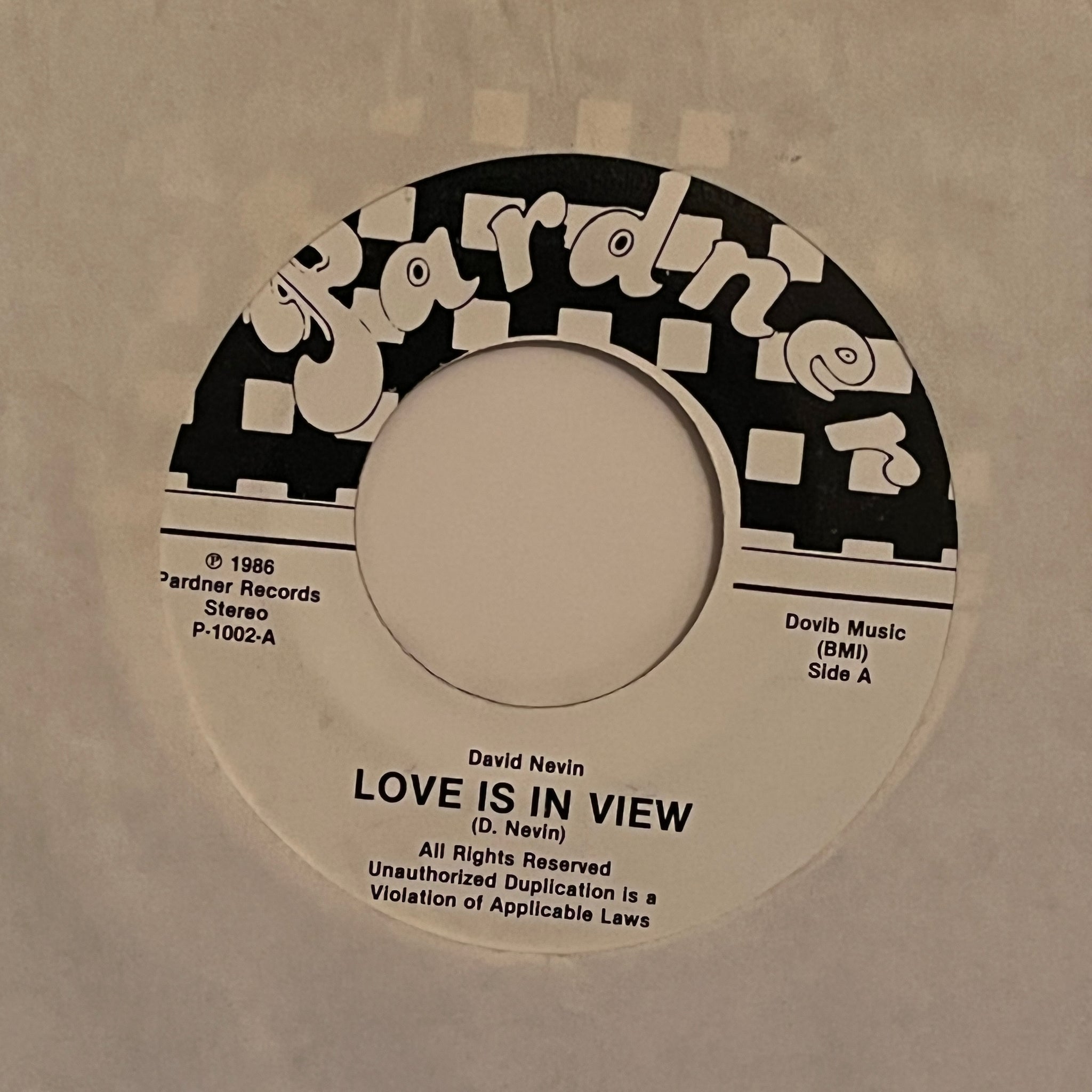 David Nevin – Love Is In View