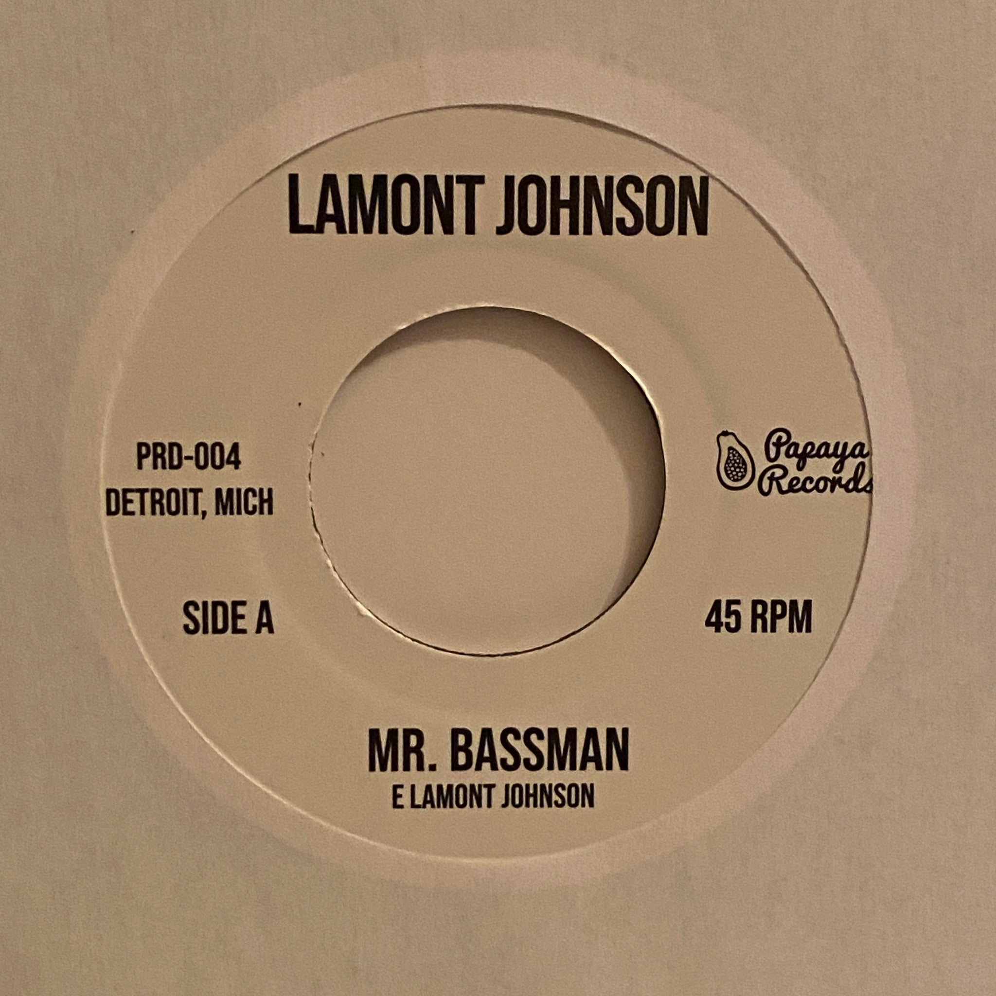 Lamont Johnson – Mr. Bassman / Burnin