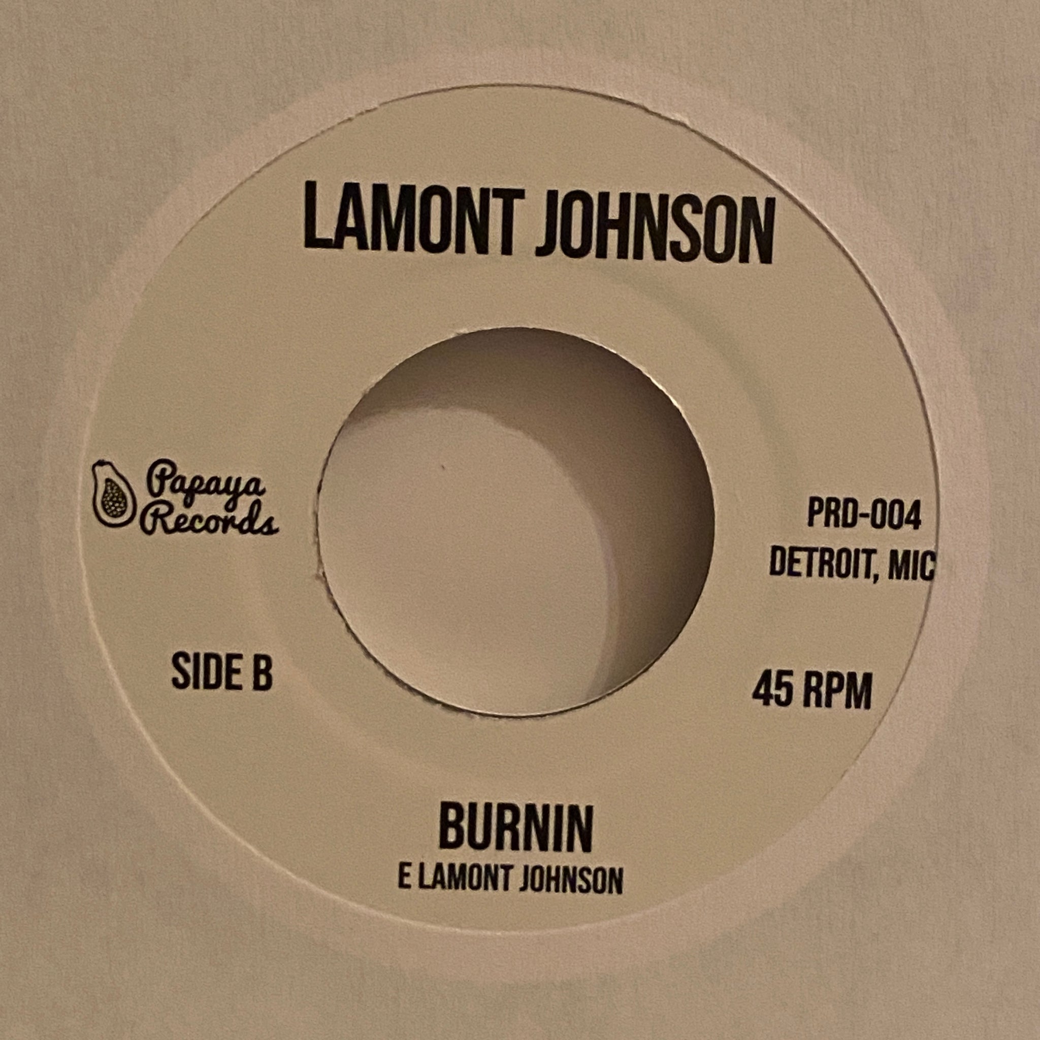 Lamont Johnson – Mr. Bassman / Burnin