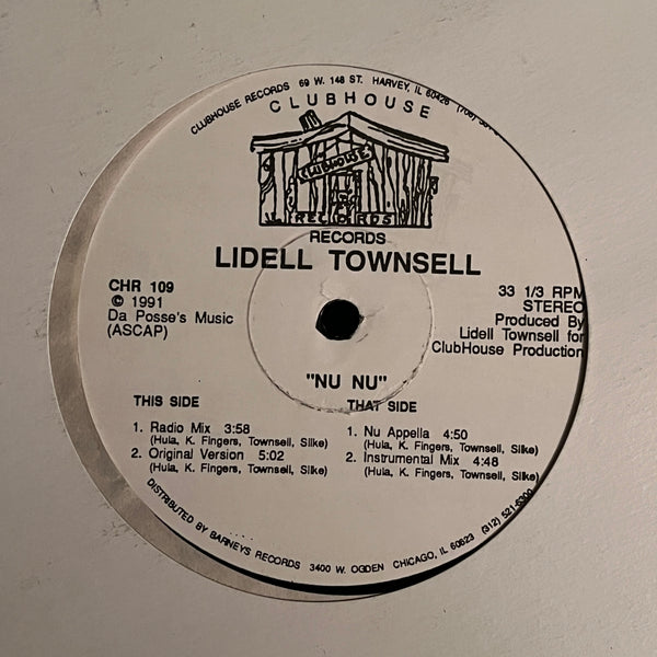 Lidell Townsell – Nu Nu