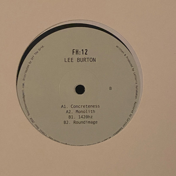 Lee Burton ‎– FH:12