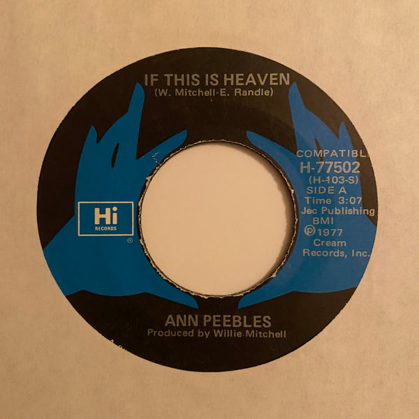 Ann Peebles – If This Is Heaven