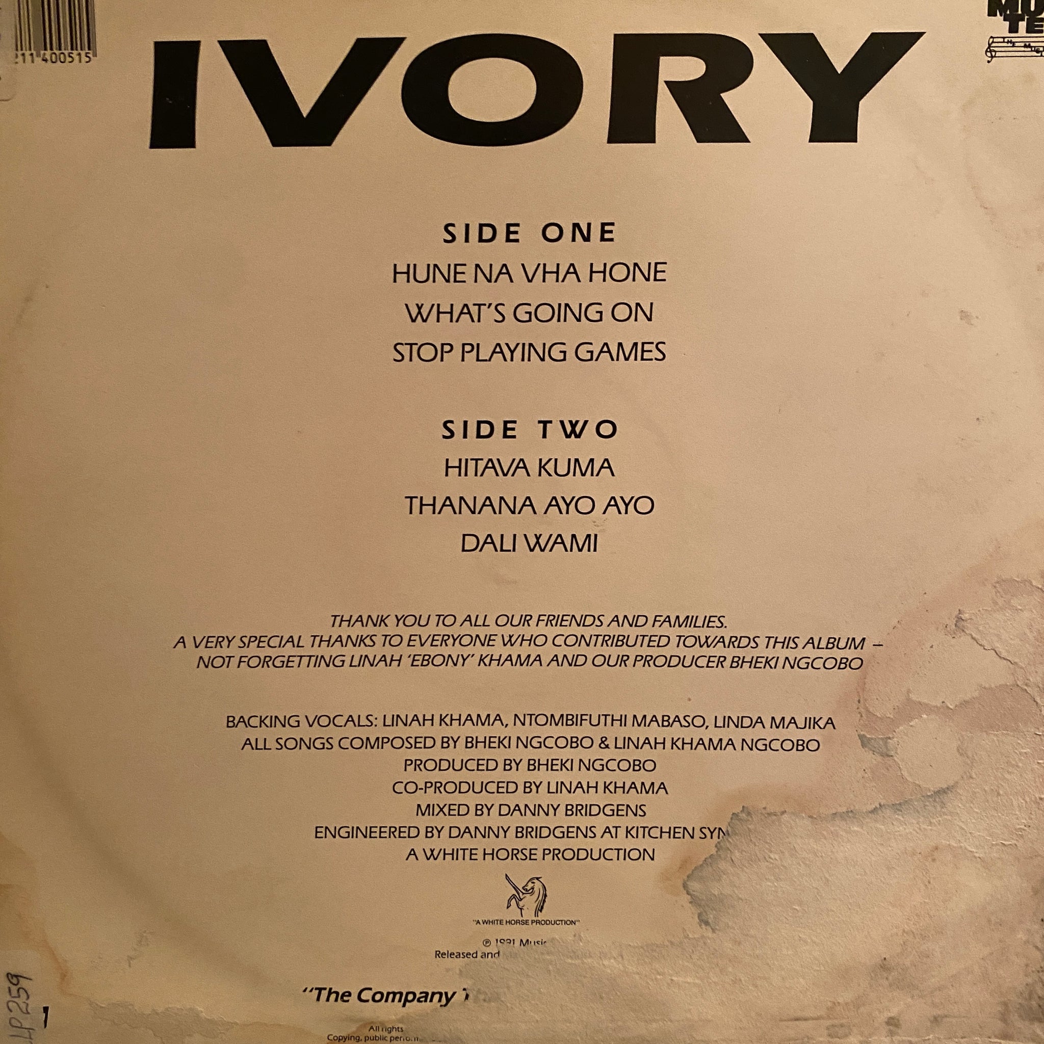 Ivory – Ivory