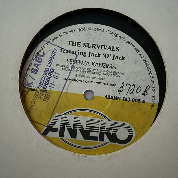 The Survivals - Sebenza Kanzima / Love Crazy