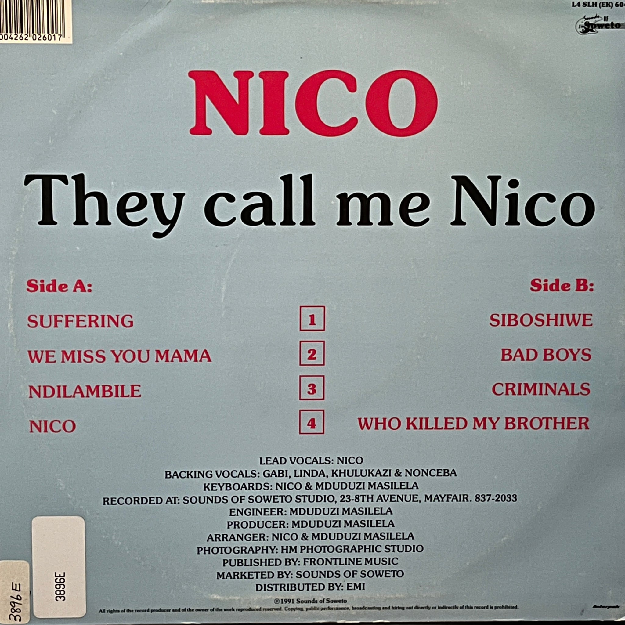 Nico - They Call Me Nico
