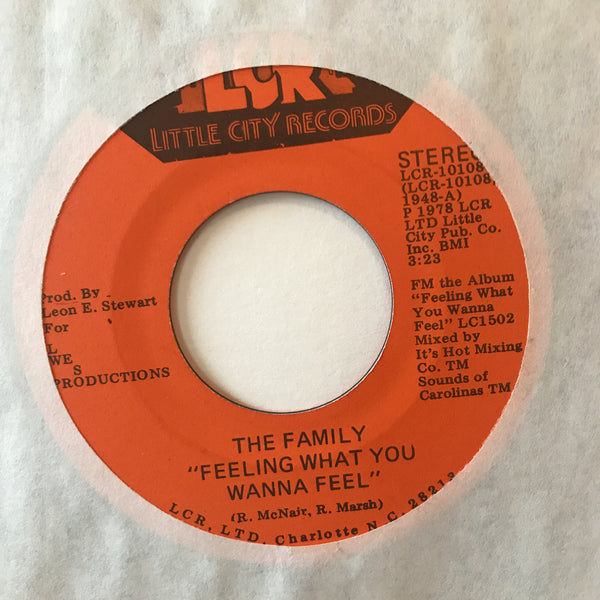 The Family ‎– Feeling What You Wanna Feel / Trump Tight