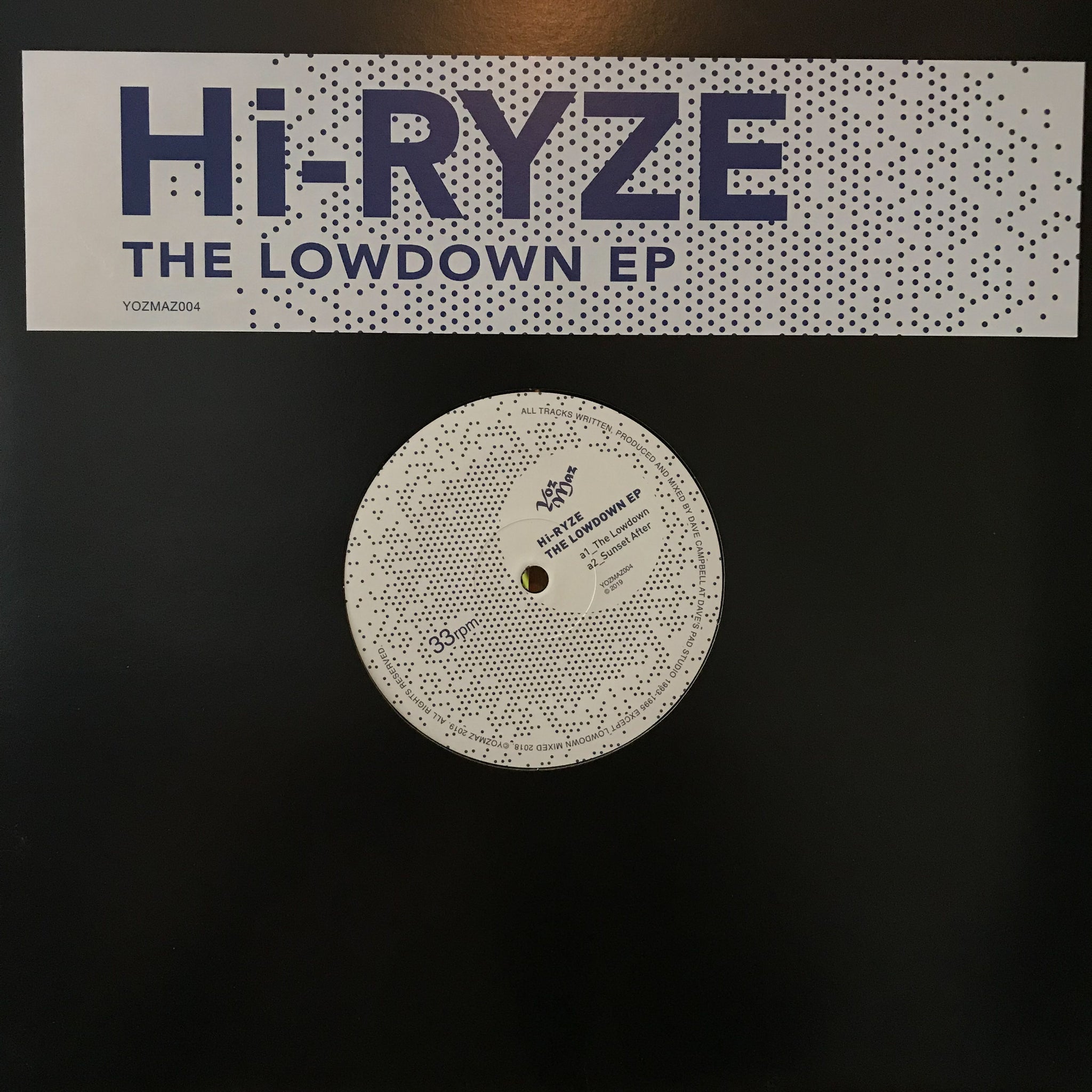 Hi-Ryze ‎– The Lowdown EP