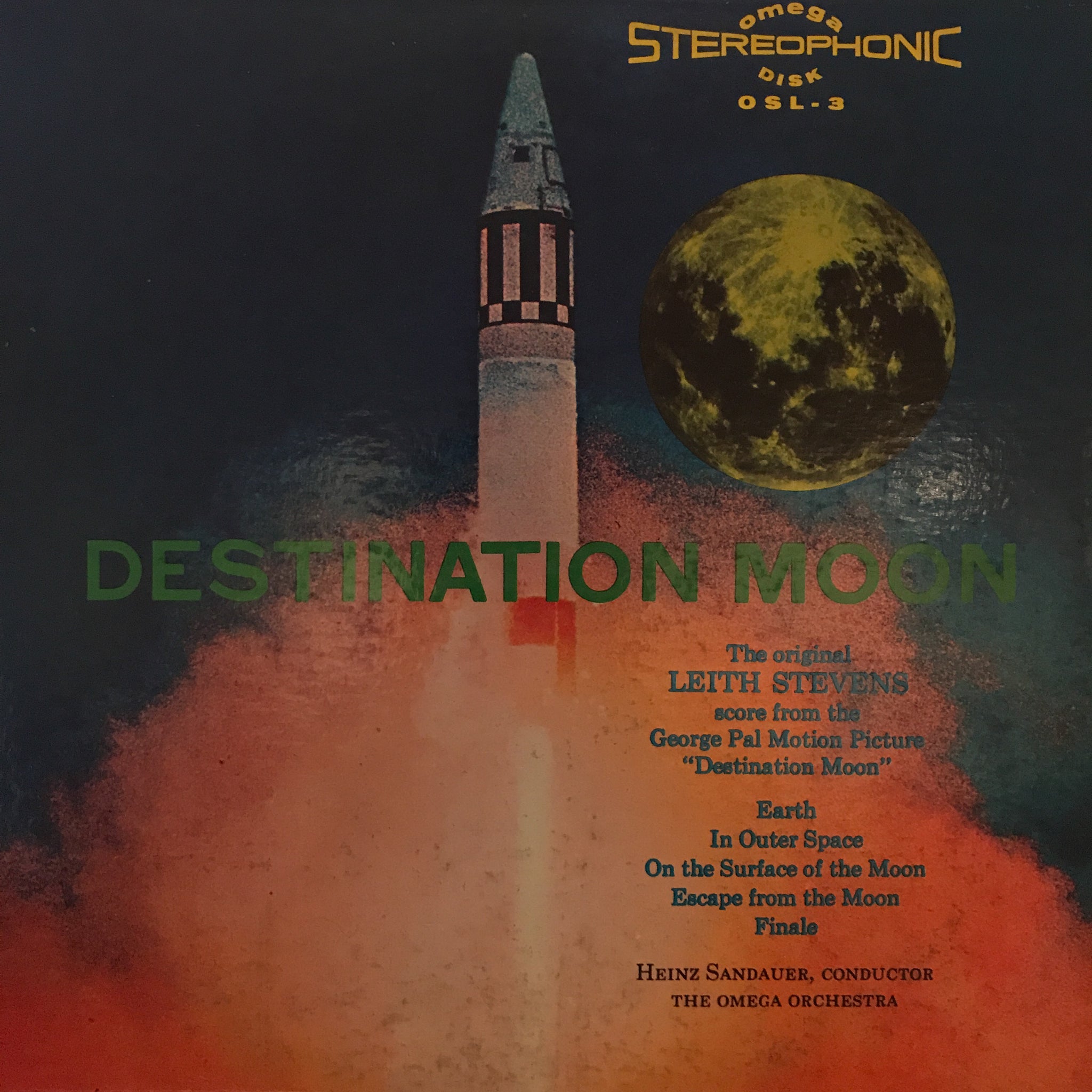 Leith Stevens ‎– Destination Moon